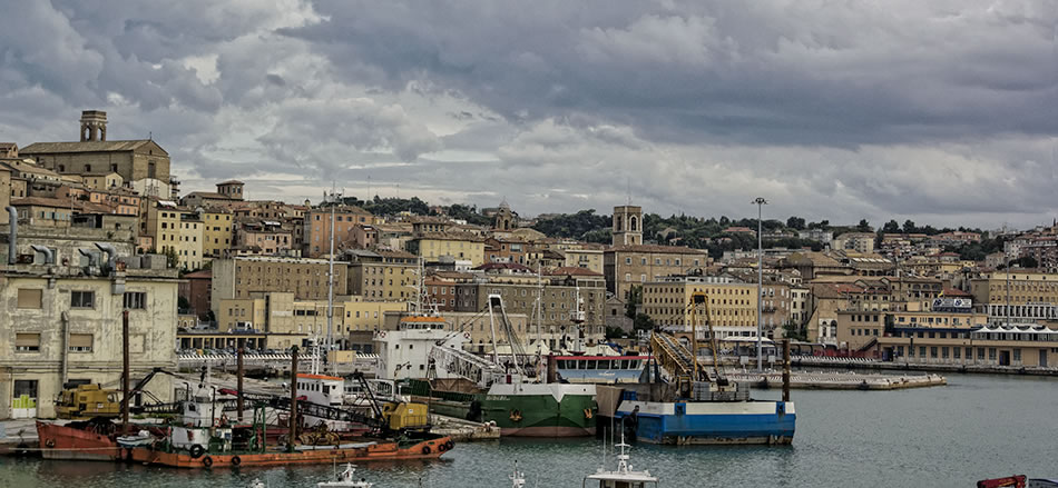 Ancona view from harbour