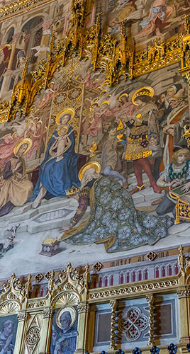 Loreto cathedral mural